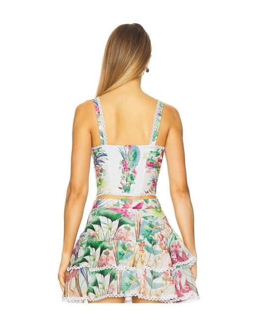 Charo Ruiz White Sylva Top