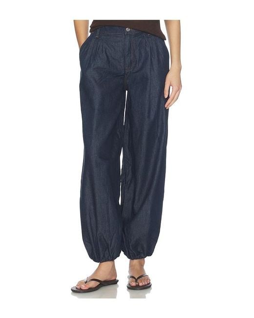 FRAME Blue The Denim Balloon Pant