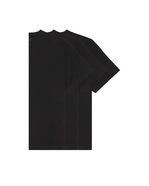 Fear Of God Black 3-pack Essential Tee for men