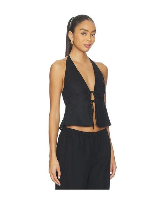LSPACE Black April Top
