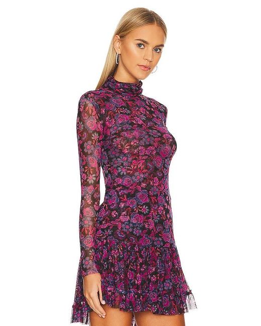 MISA Los Angles Purple Nadja Top