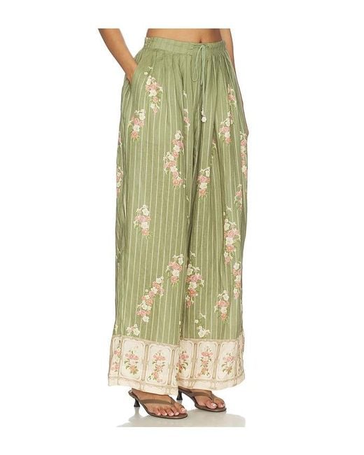 Agua Bendita Green Cocada Trouser