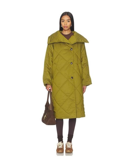 Varley Green Annalise Reversible Wrap Coat