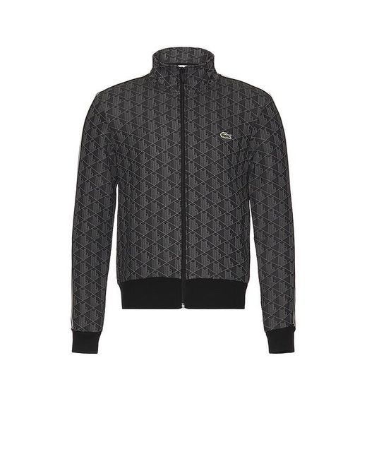 Lacoste Black Vintage Fit Track Jacket for men