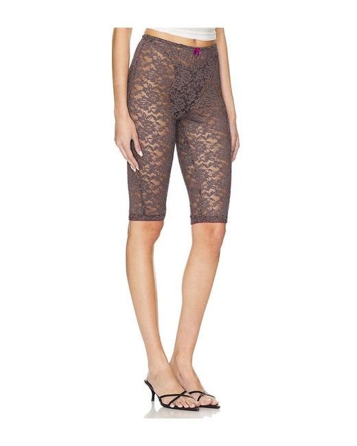 Free People Multicolor X Intimately Fp All Day Lace Capri