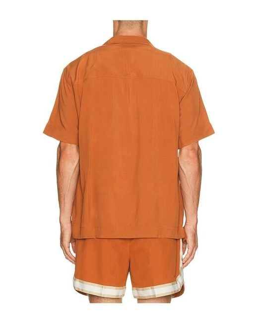 CHE Orange Valbonne Shirt for men