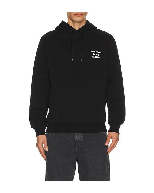 Drole de Monsieur Black DrÔLe De Monsieur Le Hoodie Slogan for men