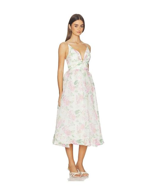 Astr White Janna Dress