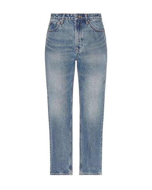 GRLFRND Blue Eva Relaxed 90's Jeans