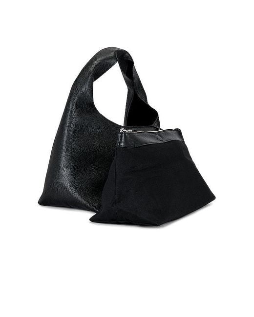 Marc Jacobs Black The Sack Medium Grained Leather Tote