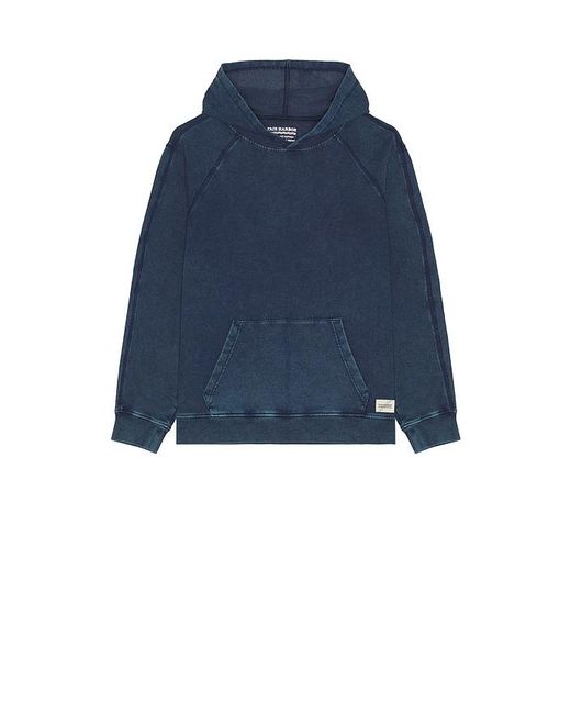 Fair Harbor Blue Saltaire Hoodie for men