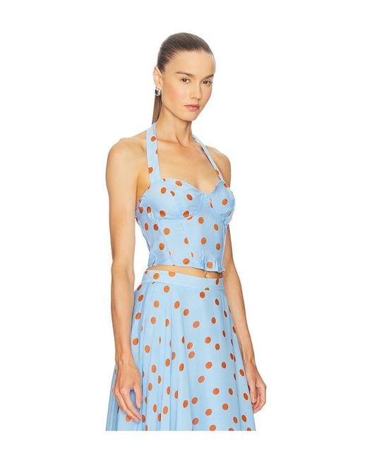 Astr Blue Janie Top