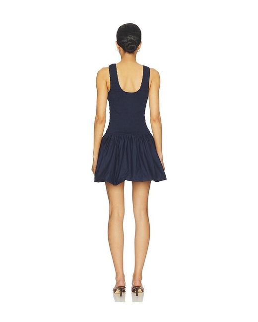 Pistola Blue Ilona Bubble Hem Dress