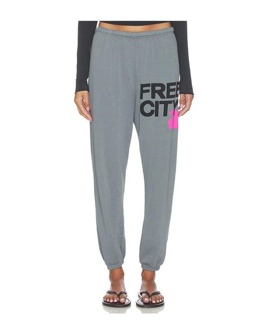Freecity Blue Large Sweatpant