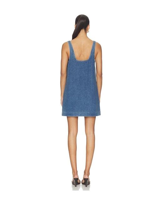 Citizens of Humanity Blue Silvana Shift Dress