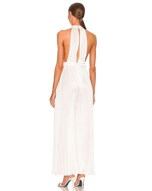 L'idée White Cinema Jumpsuit