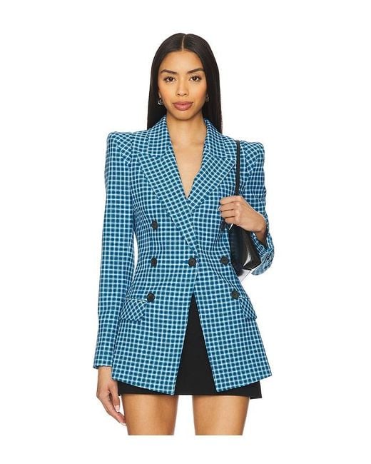 Smythe Blue Not A Double Breasted Pagoda Blazer