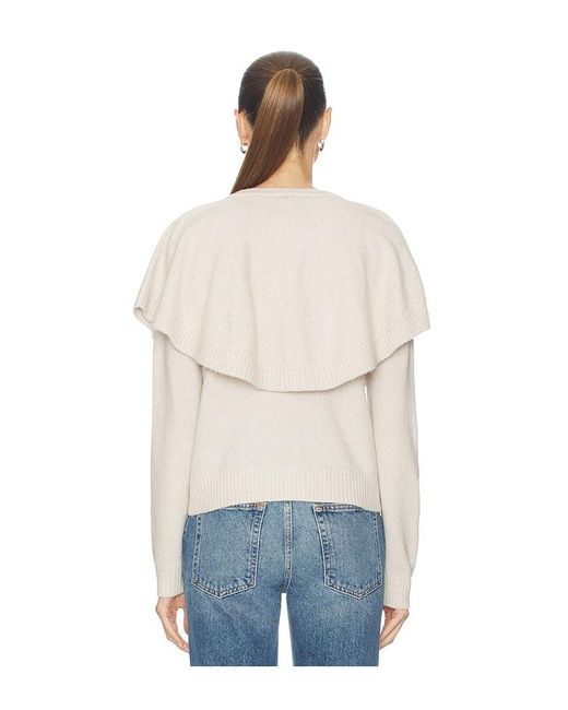 LNA Natural Holly Cape Cardigan