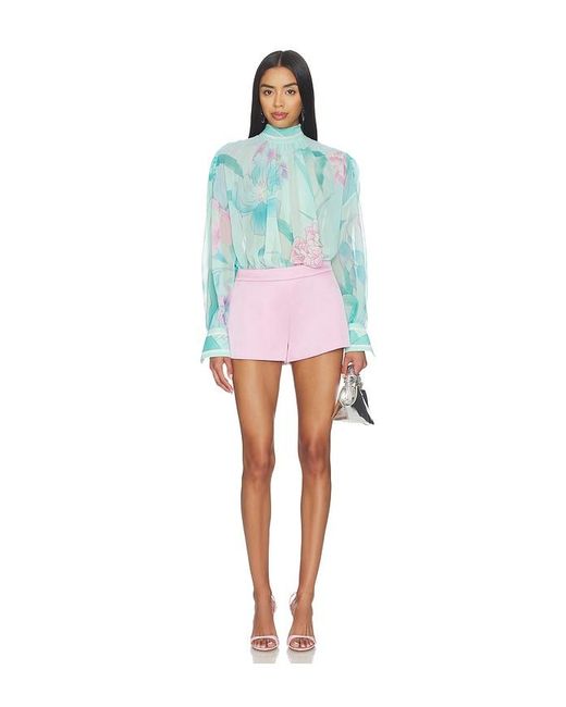 retroféte Multicolor Olympia Top