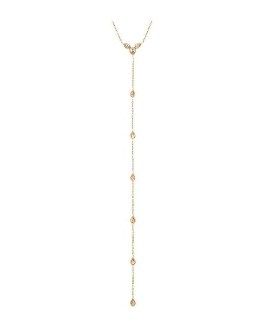 petit moments Multicolor Stone Drop Lariat