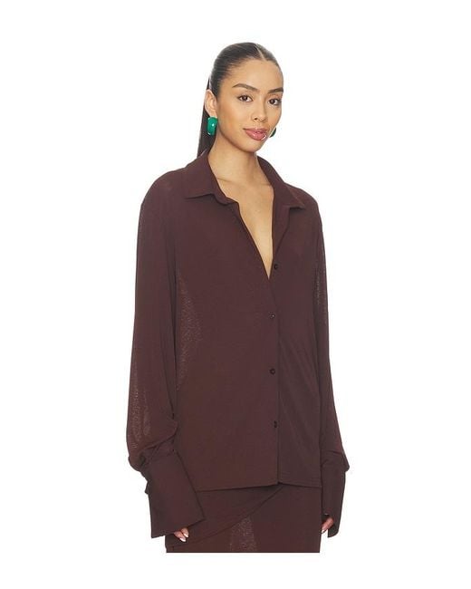 SNDY'S Purple Kalea Shirt