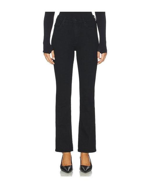 Mother Black Weekender Flare Jeans