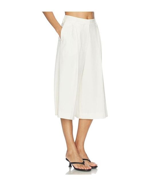 Beaufille White Hugo Culotte Pant