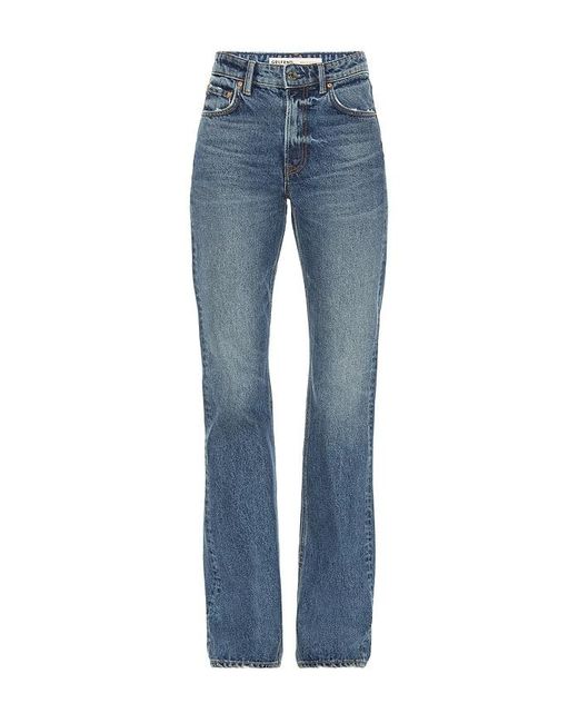 GRLFRND Blue Melanie High Rise Boot Cut