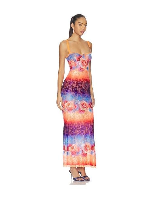 Runaway the Label White Serina Lace Maxi Dress