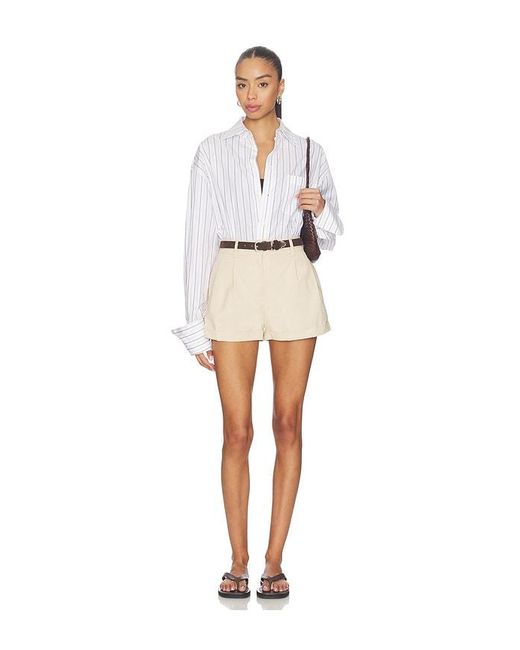 ALL THE WAYS White Janie Short