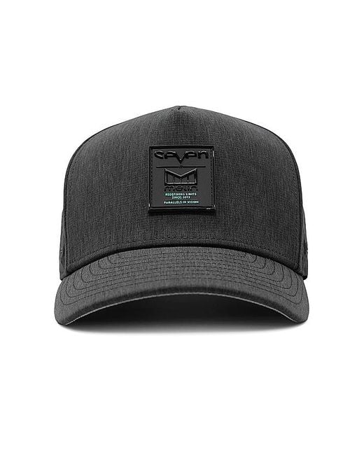 Melin Black X Seven Mx Hydro Odyssey Hat for men