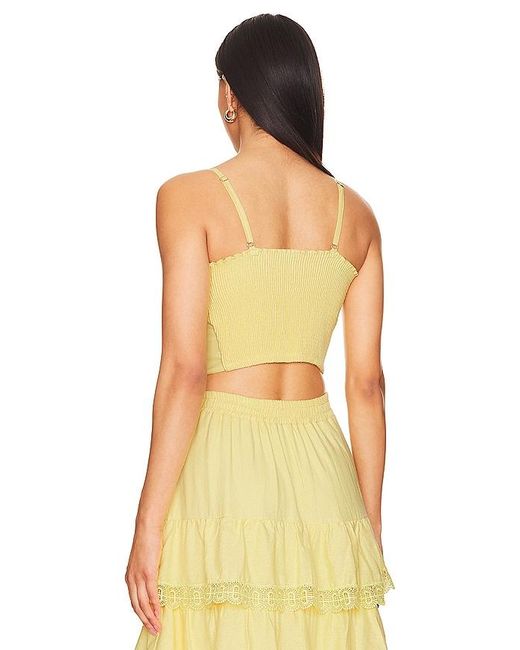 Peixoto Yellow Josie Cami