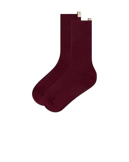 Comme Si The Yves Sock Purple