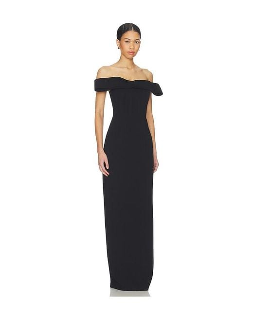 Rachel Gilbert Blue Rydell Gown