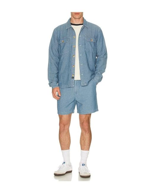 Rails Blue Archer 6 Shorts for men