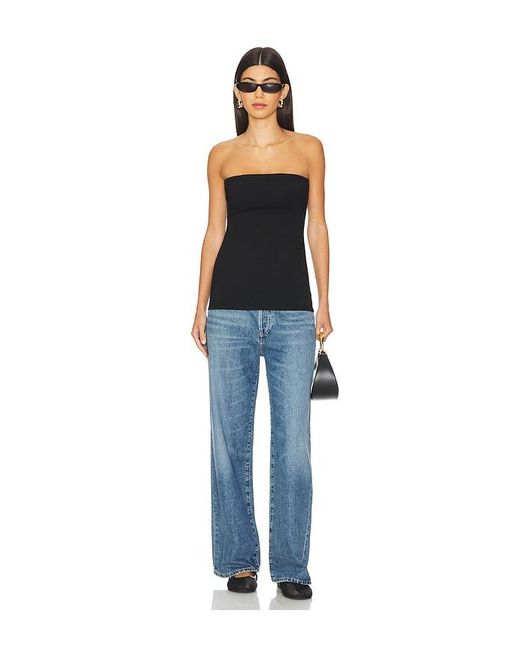 Citizens of Humanity Blue Annina Petite Wide Leg Jeans
