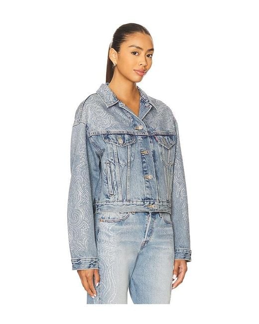 Levi's Blue Shrunken 90S Jacket