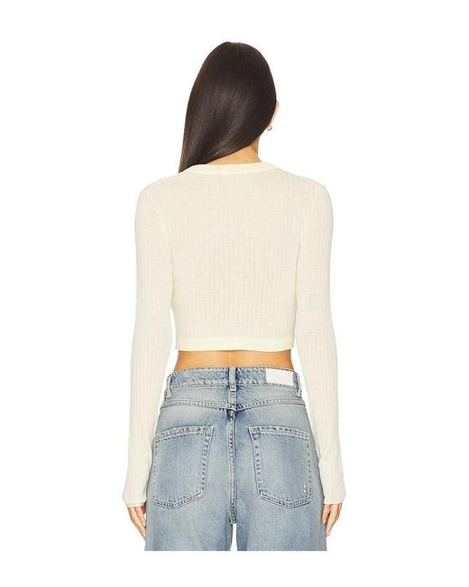 A.L.C. White Lina Top