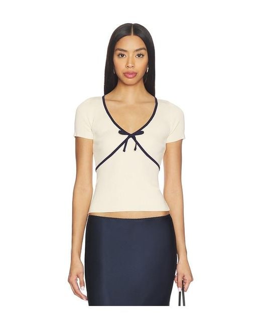 Heartloom Blue Ella Top