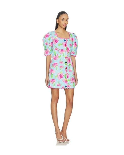 Celiab Blue Disa Dress
