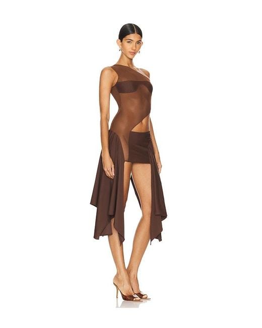 Sketch-Y Multicolor X Revolve Tricot Mesh Dress