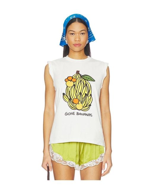 Simon Miller Green Banana Mix Tank Top