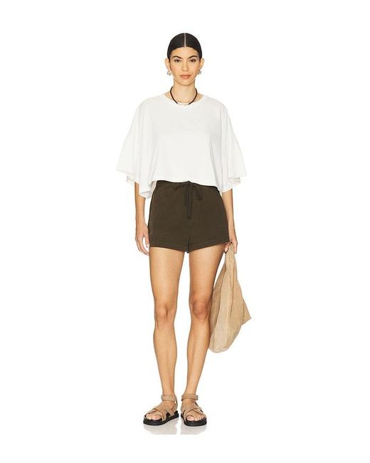 Citizens of Humanity Black Este Drawstring Short