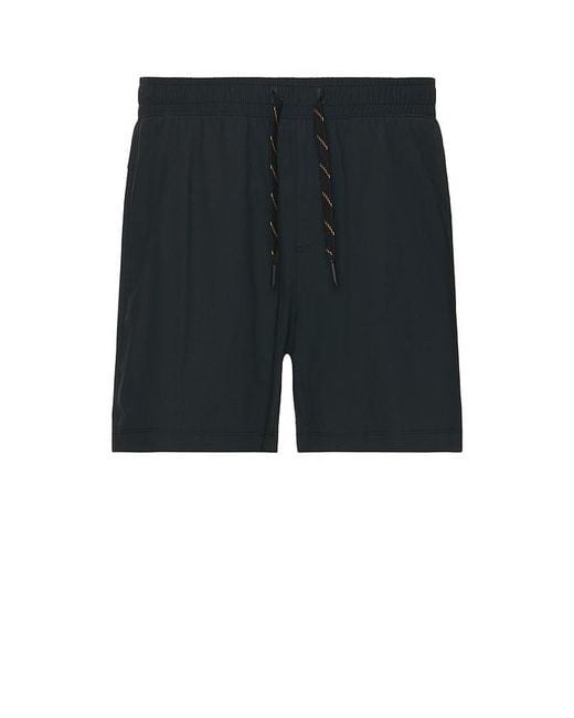 Rhone Black 5 Pursuit Short for men