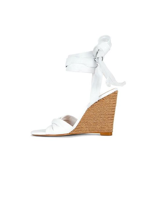 Raye White Rumi Wedge