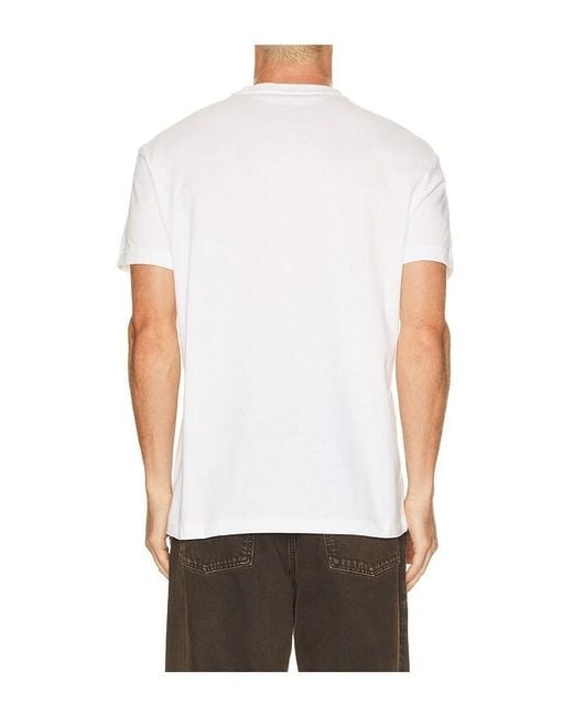 Polo Ralph Lauren White Short Sleeve Jersey Knit Novelty Rocks Bear Graphic T-Shirt for men