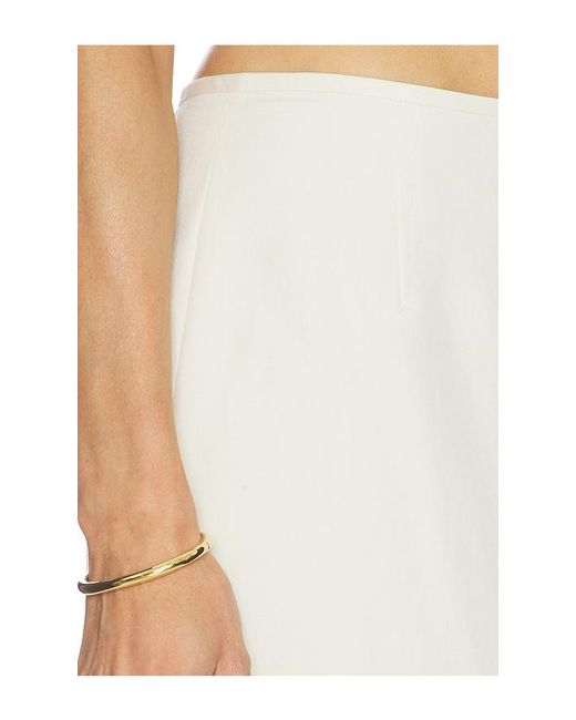 RUE SOPHIE White Elira Skirt