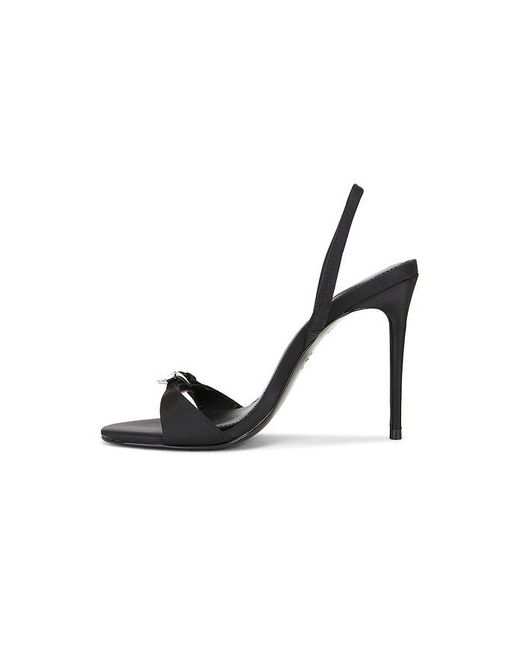 Black Suede Studio Black Romi 100 Sandal