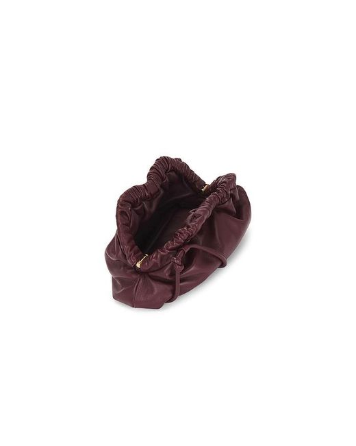 Mansur Gavriel Red Mini Cloud Clutch