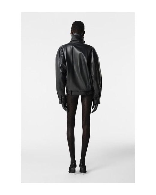 REVOLVE LOS ANGELES Black Kova Leather Jacket